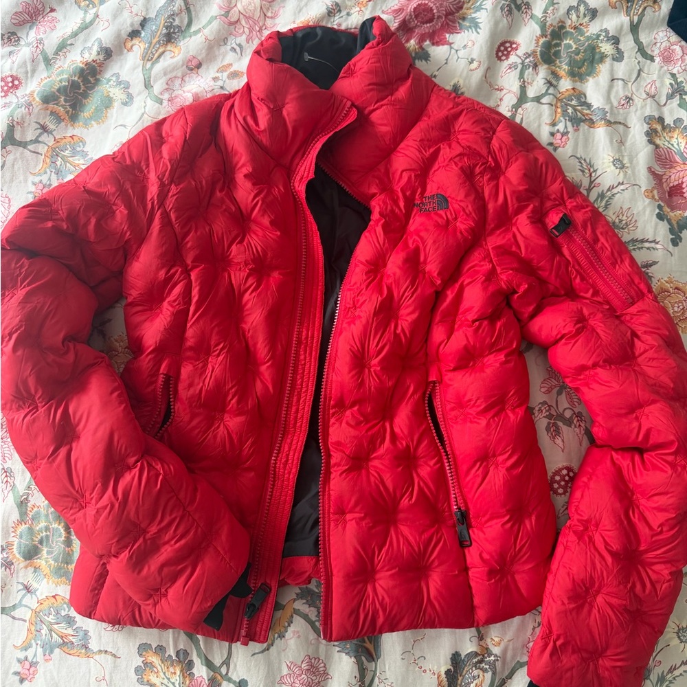 The North Face Red and Gray Jacket - Picture 2 of 3